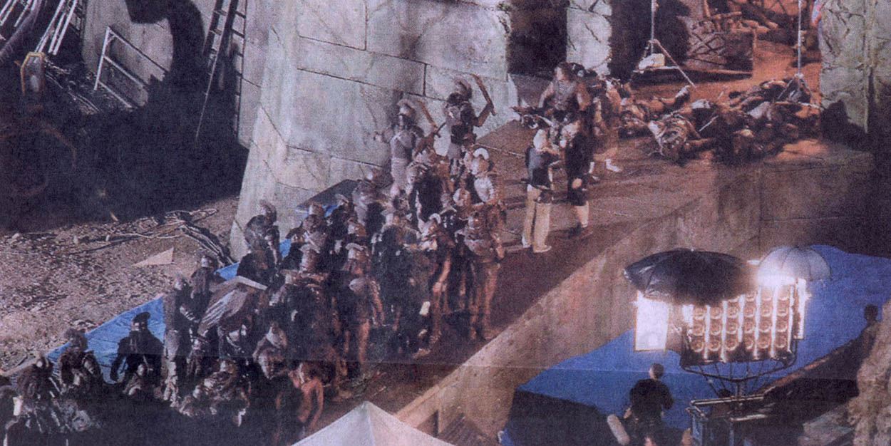 Evening Post (storming orcs)