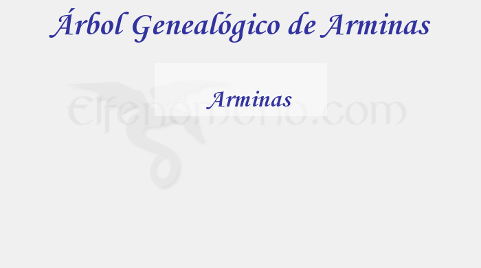 Árbol Genealógico de Arminas - Fenopaedia: la enciclopedia Tolkien de Elfenomeno.com