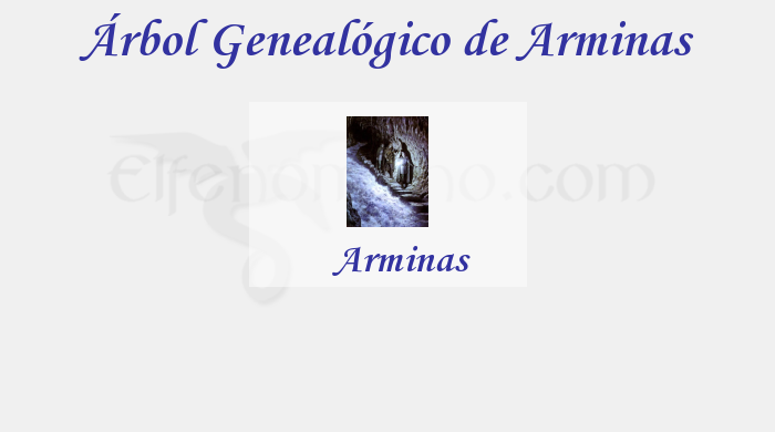 Árbol Genealógico de Arminas - Fenopaedia: la enciclopedia Tolkien de Elfenomeno.com