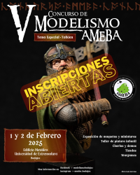 V Concurso de Modelismo AMEBA en Badajoz - Tema especial: Tolkien