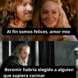 Meme: al fin somos felices amor mio