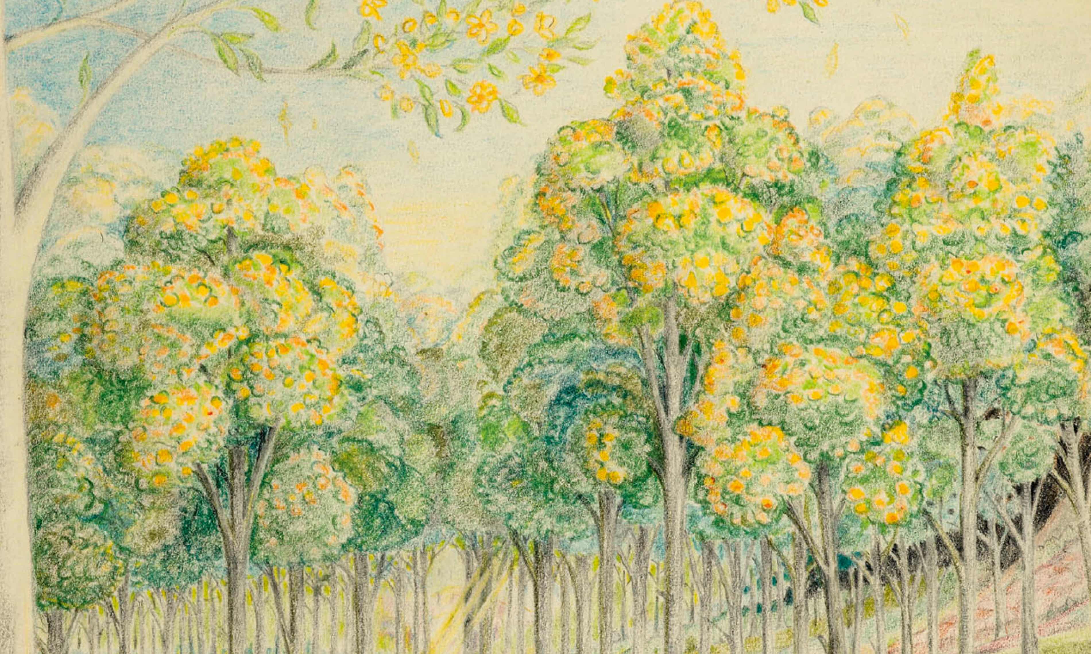 Detalle del Bosque de Lothlórien