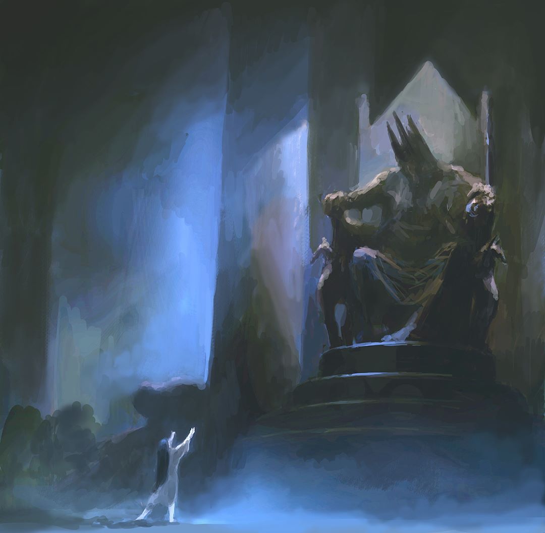 Lúthien y Melkor