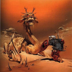 Dragon de las Arenas, universo expandido de MERP