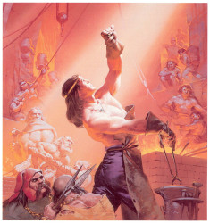 Celebrimbor en la fragua