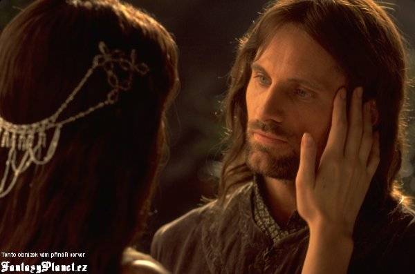 Aragorn y Arwen