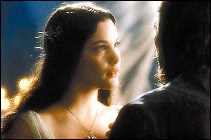 Arwen y Aragorn