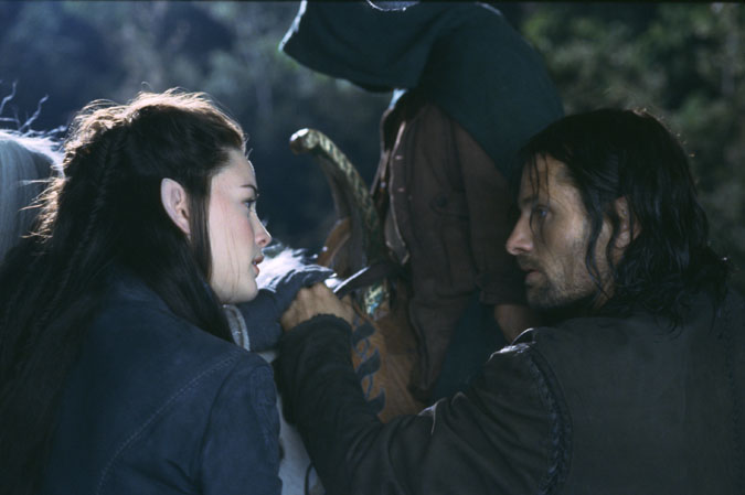 Arwen y Aragorn