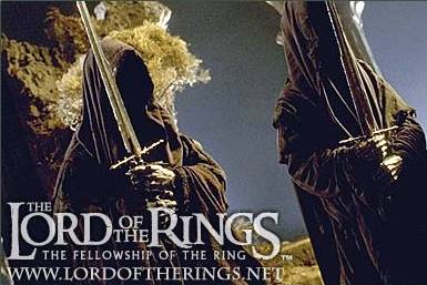 Nazgûls en la Cima de los Vientos