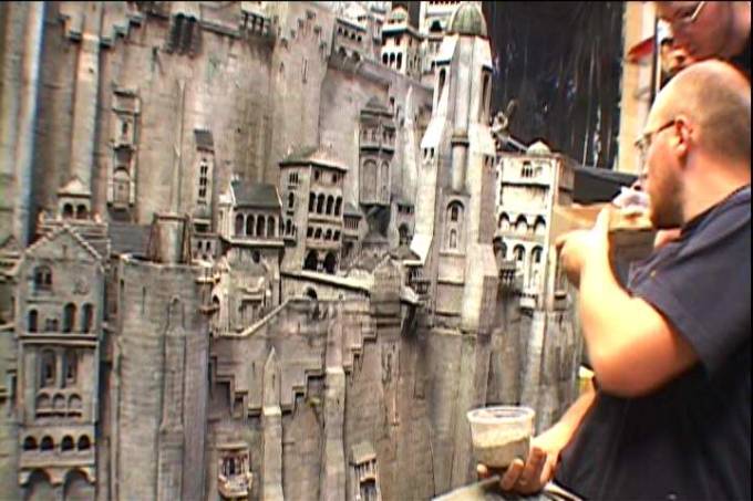 La maqueta de Minas Tirith