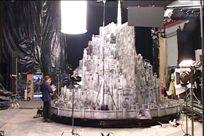 La maqueta de Minas Tirith