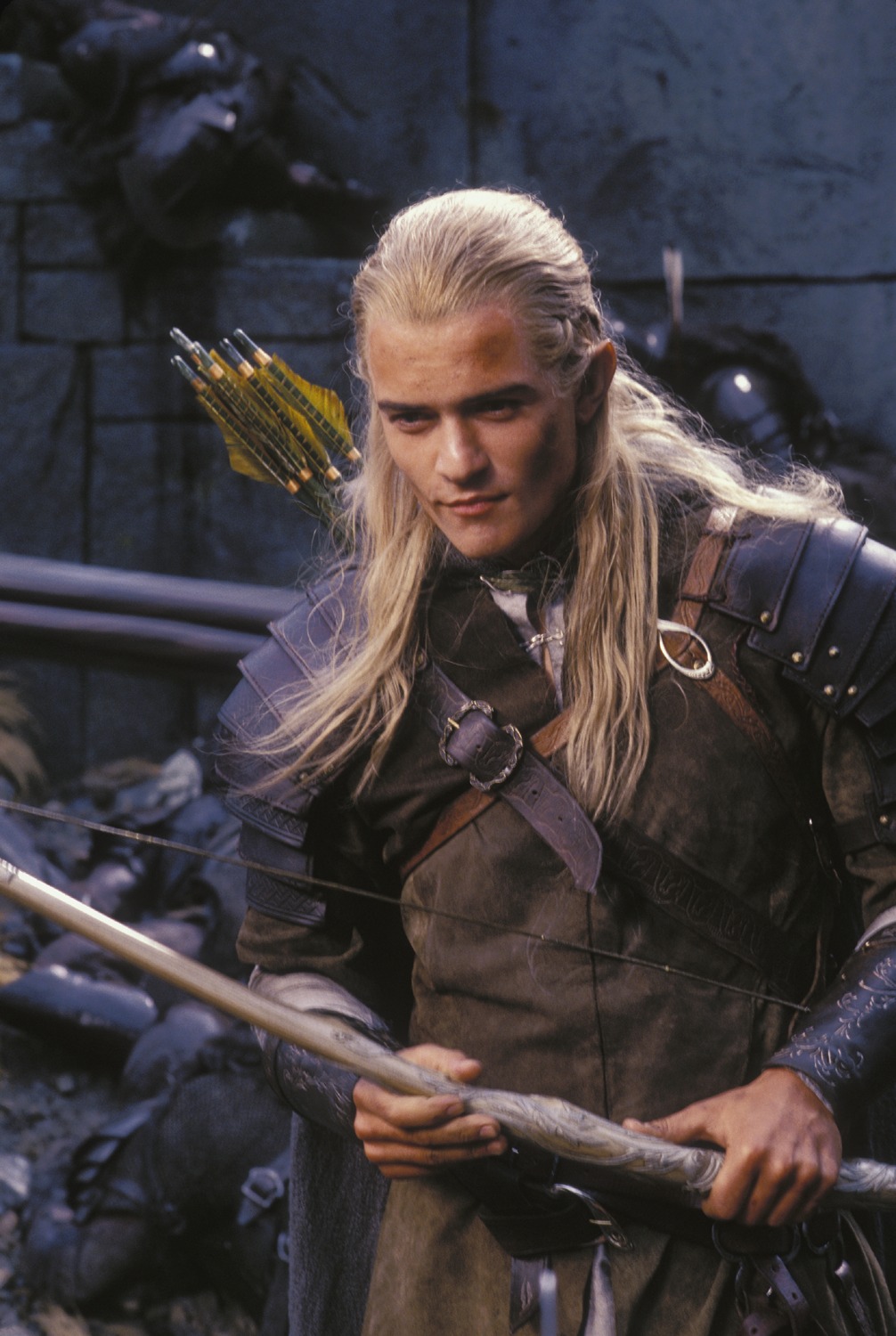 Legolas prepara su arco