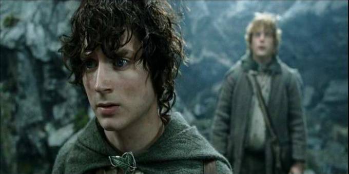 Sam y Frodo