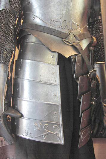 Detalle de armadura de Gondor