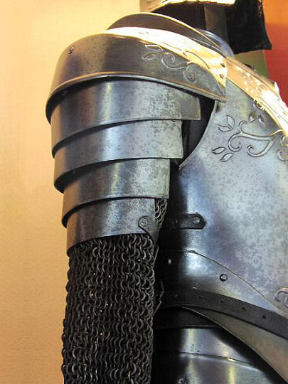 Detalle de armadura de Gondor