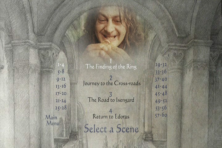 Capturas del menú dvd ERDR