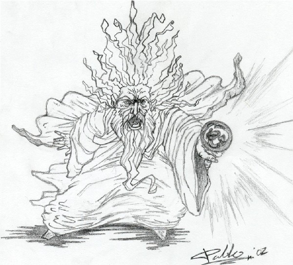 Gandalf: Pollo calvo
