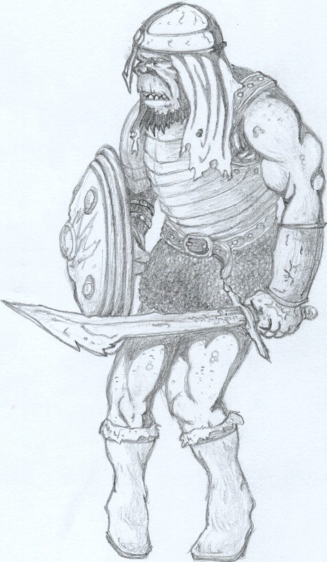 Orco: Pollo calvo