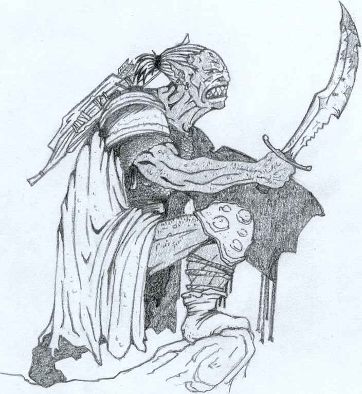 Uruk-hai 1: Pollo calvo