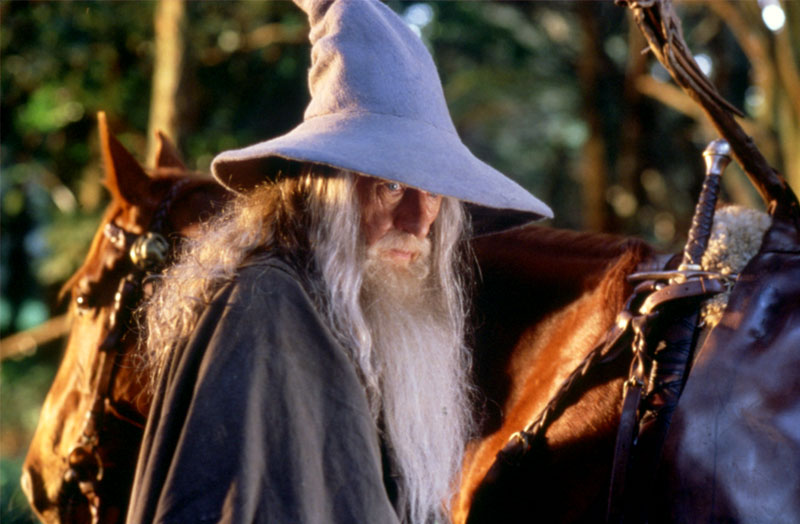 Gandalf y su gorro azul