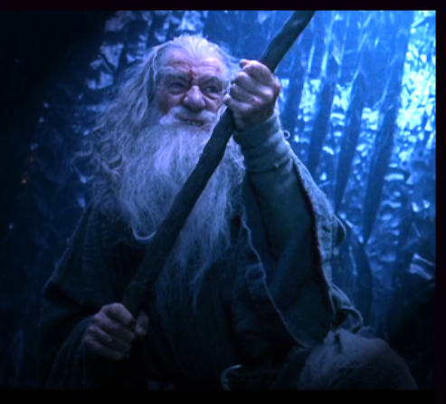 Gandalf el Gris 24. A punto de robarle el bastón