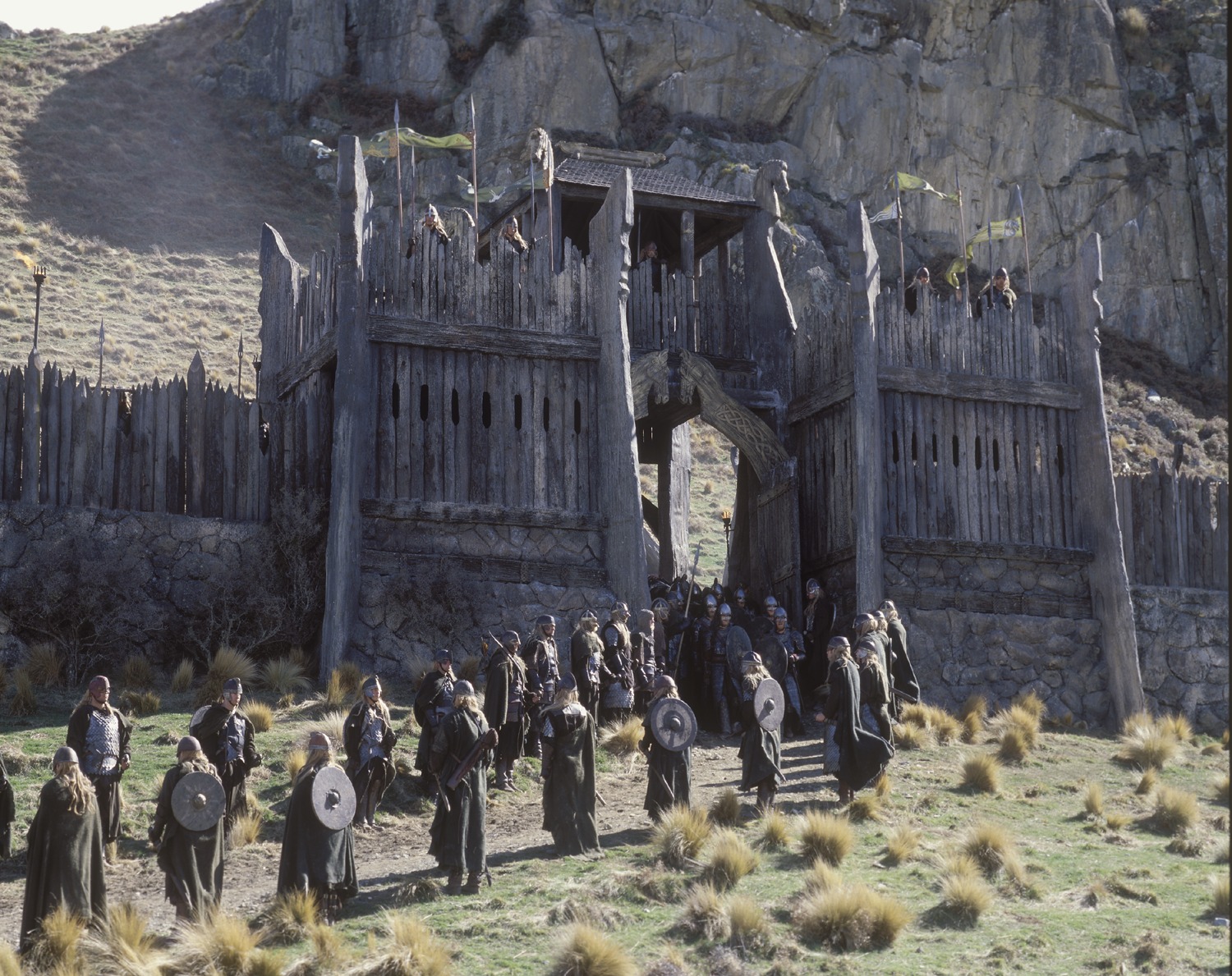 Salida de los Rohirrim de Edoras