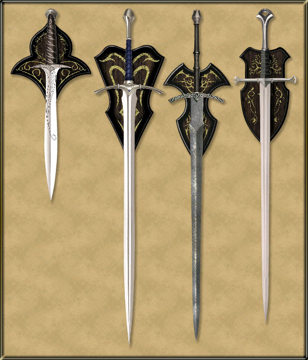 Espadas de ESDLA: Dardo, Glamdring, Narsil y la Espada del Rey Brujo ...