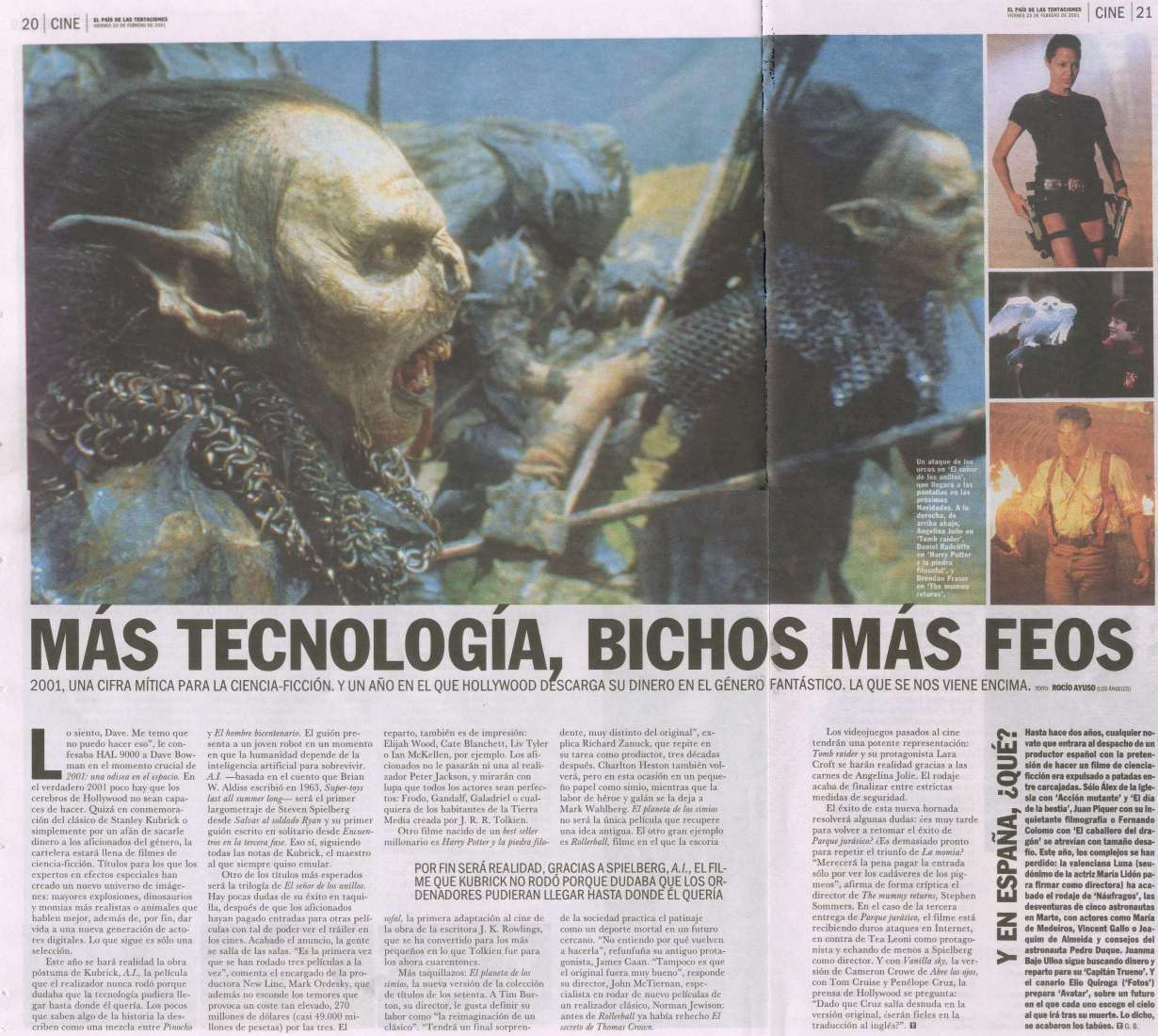 Reportaje revista semanal "El Pais" (normal)