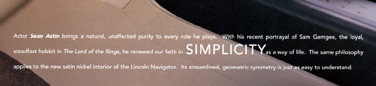 Sean Astin en <i>Vanity Fair</i> 1/2