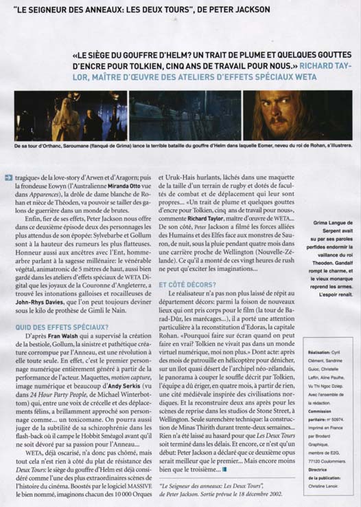 Reportaje en la revista Premiere 8/9