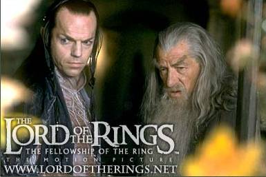 Gandalf y Elrond