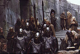 Soldados de Rohan en Helm
