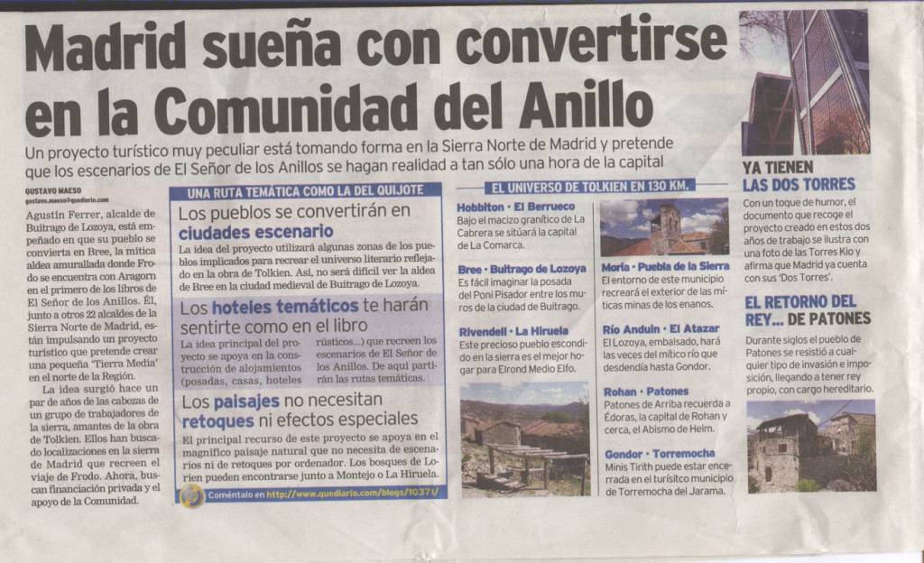 La Tierra Media en Madrid